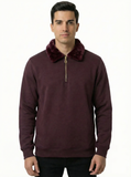 Sweat Shirt Faux Fur Unisex