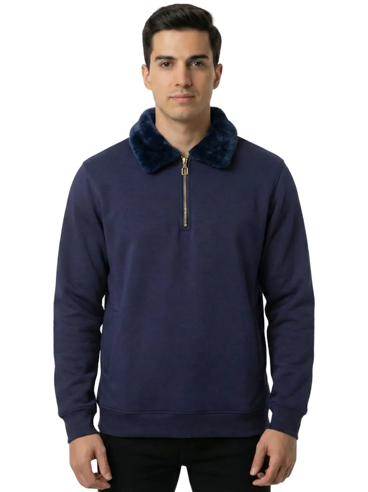 Sweat Shirt Faux Fur Unisex