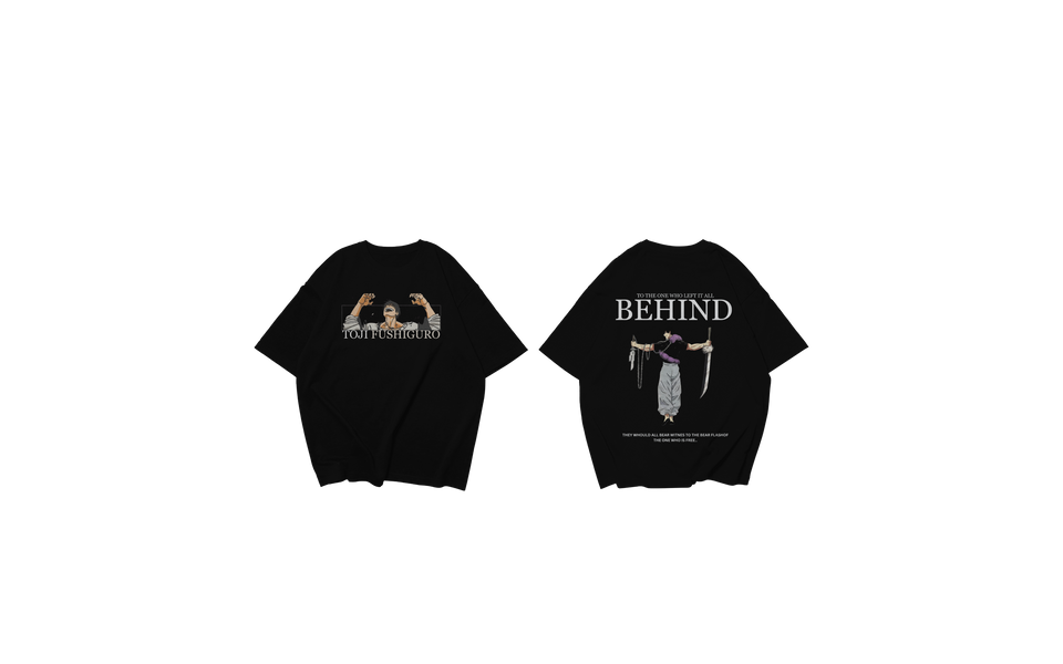 TOJI FUSHIGURO DOWNSHOULDER FOR UNISEX