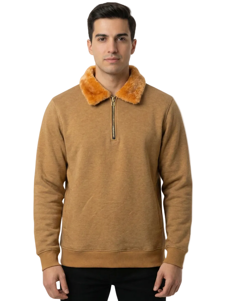Sweat Shirt Faux Fur Unisex