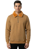Sweat Shirt Faux Fur Unisex